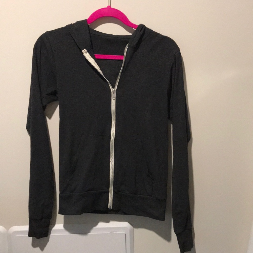 Thin grey hoodie